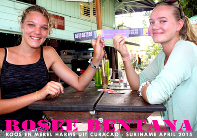 Roos en Merel Harms - Suriname 2015