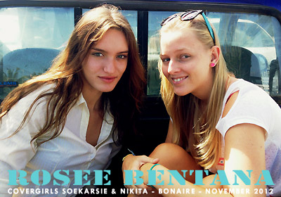 Covergirls Soekarsie Gravenhorst en Nikita Grootemaat